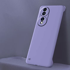 Coque Plastique Rigide Etui Housse Mat Sans Cadre pour Huawei Honor 70 5G Violet