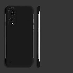 Coque Plastique Rigide Etui Housse Mat Sans Cadre pour Huawei Honor X5 Plus Noir