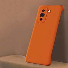 Coque Plastique Rigide Etui Housse Mat Sans Cadre pour Huawei Nova 10 Orange