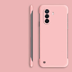 Coque Plastique Rigide Etui Housse Mat Sans Cadre pour Huawei Nova Y70 Rose