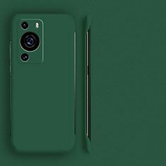 Coque Plastique Rigide Etui Housse Mat Sans Cadre pour Huawei P60 Pro Vert Nuit