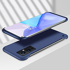 Coque Plastique Rigide Etui Housse Mat Sans Cadre pour OnePlus 9 5G Bleu