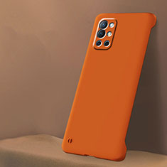 Coque Plastique Rigide Etui Housse Mat Sans Cadre pour OnePlus 9R 5G Orange