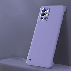 Coque Plastique Rigide Etui Housse Mat Sans Cadre pour OnePlus 9R 5G Violet Clair