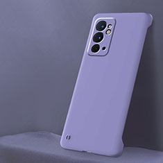 Coque Plastique Rigide Etui Housse Mat Sans Cadre pour OnePlus 9RT 5G Violet Clair