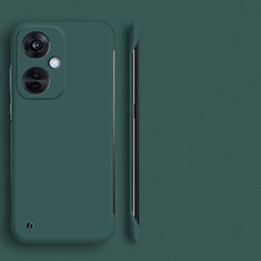 Coque Plastique Rigide Etui Housse Mat Sans Cadre pour OnePlus Nord CE 3 5G Vert Nuit