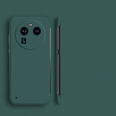 Coque Plastique Rigide Etui Housse Mat Sans Cadre pour Oppo Find X6 5G Vert