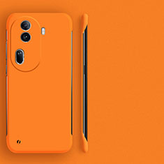 Coque Plastique Rigide Etui Housse Mat Sans Cadre pour Oppo Reno11 Pro 5G Orange