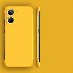 Coque Plastique Rigide Etui Housse Mat Sans Cadre pour Realme 10 Pro 5G Jaune