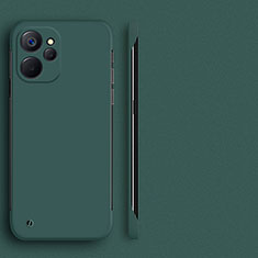 Coque Plastique Rigide Etui Housse Mat Sans Cadre pour Realme 10T 5G Vert