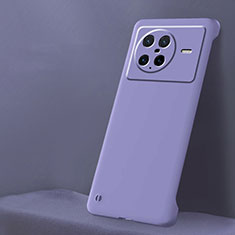 Coque Plastique Rigide Etui Housse Mat Sans Cadre pour Vivo X Note Violet Clair