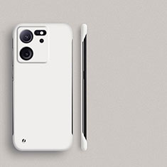 Coque Plastique Rigide Etui Housse Mat Sans Cadre pour Xiaomi Mi 13T Pro 5G Blanc