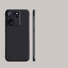 Coque Plastique Rigide Etui Housse Mat Sans Cadre pour Xiaomi Mi 13T Pro 5G Noir