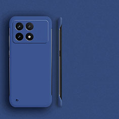 Coque Plastique Rigide Etui Housse Mat Sans Cadre pour Xiaomi Redmi K70 Pro 5G Bleu