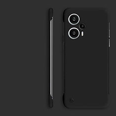 Coque Plastique Rigide Etui Housse Mat Sans Cadre pour Xiaomi Redmi Note 12 Turbo 5G Noir