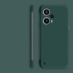 Coque Plastique Rigide Etui Housse Mat Sans Cadre pour Xiaomi Redmi Note 12 Turbo 5G Vert