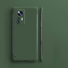 Coque Plastique Rigide Etui Housse Mat Sans Cadre pour Xiaomi Redmi Note 12S Vert Nuit