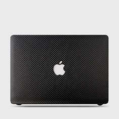 Coque Plastique Rigide Etui Housse Mat Serge pour Apple MacBook Air 13 pouces (2020) Noir