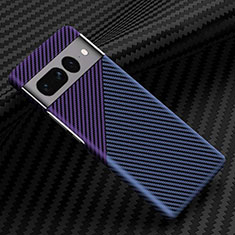 Coque Plastique Rigide Etui Housse Mat Serge pour Google Pixel 7 Pro 5G Violet