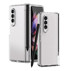 Coque Plastique Rigide Etui Housse Mat T01 pour Samsung Galaxy Z Fold3 5G Clair