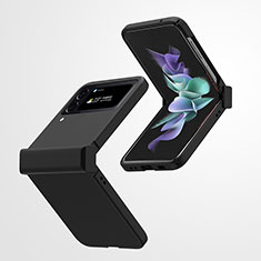 Coque Plastique Rigide Etui Housse Mat T02 pour Samsung Galaxy Z Flip4 5G Noir