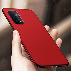 Coque Plastique Rigide Etui Housse Mat YK1 pour Oppo A74 5G Rouge