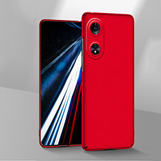 Coque Plastique Rigide Etui Housse Mat YK1 pour Oppo A78 4G Rouge