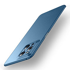 Coque Plastique Rigide Etui Housse Mat YK1 pour Oppo Find X3 5G Bleu