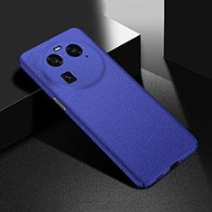 Coque Plastique Rigide Etui Housse Mat YK1 pour Oppo Find X6 5G Bleu