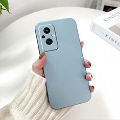 Coque Plastique Rigide Etui Housse Mat YK1 pour Oppo Reno7 Lite 5G Bleu Ciel