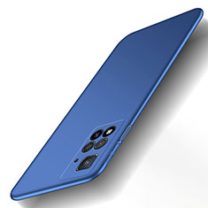 Coque Plastique Rigide Etui Housse Mat YK1 pour Xiaomi Mi 11i 5G (2022) Bleu