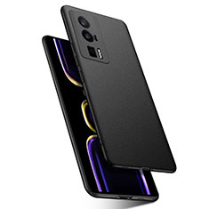 Coque Plastique Rigide Etui Housse Mat YK1 pour Xiaomi Poco F5 Pro 5G Noir