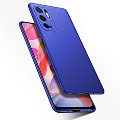 Coque Plastique Rigide Etui Housse Mat YK1 pour Xiaomi POCO M3 Pro 5G Bleu