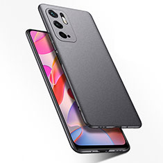 Coque Plastique Rigide Etui Housse Mat YK1 pour Xiaomi POCO M3 Pro 5G Gris