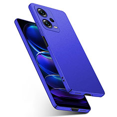 Coque Plastique Rigide Etui Housse Mat YK1 pour Xiaomi Redmi Note 12 Pro 5G Bleu