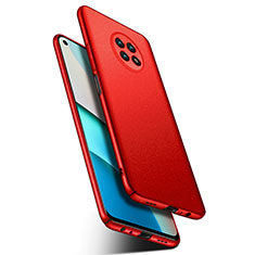 Coque Plastique Rigide Etui Housse Mat YK1 pour Xiaomi Redmi Note 9 5G Rouge