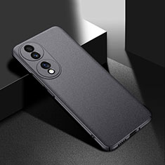 Coque Plastique Rigide Etui Housse Mat YK2 pour Huawei Honor 70 5G Gris