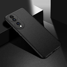 Coque Plastique Rigide Etui Housse Mat YK2 pour Huawei Honor X7b Noir