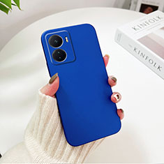 Coque Plastique Rigide Etui Housse Mat YK2 pour Oppo A56S 5G Bleu