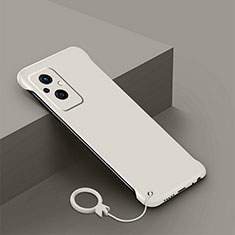 Coque Plastique Rigide Etui Housse Mat YK2 pour Oppo F21 Pro 5G Blanc