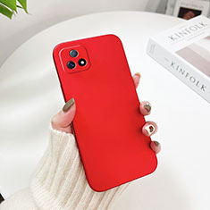 Coque Plastique Rigide Etui Housse Mat YK2 pour Vivo iQOO U3x 5G Rouge