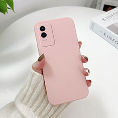 Coque Plastique Rigide Etui Housse Mat YK2 pour Vivo Y74s 5G Rose