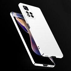 Coque Plastique Rigide Etui Housse Mat YK2 pour Xiaomi Mi 11i 5G (2022) Blanc