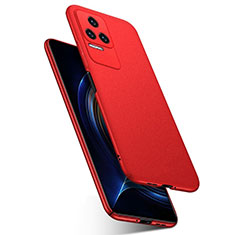 Coque Plastique Rigide Etui Housse Mat YK2 pour Xiaomi Redmi K50 5G Rouge