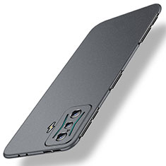 Coque Plastique Rigide Etui Housse Mat YK2 pour Xiaomi Redmi K50 Gaming 5G Gris