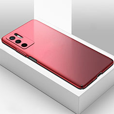 Coque Plastique Rigide Etui Housse Mat YK2 pour Xiaomi Redmi Note 10 5G Rouge