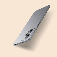 Coque Plastique Rigide Etui Housse Mat YK2 pour Xiaomi Redmi Note 12 Explorer Gris