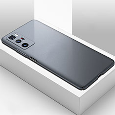 Coque Plastique Rigide Etui Housse Mat YK3 pour Xiaomi Redmi Note 10 Pro 5G Gris