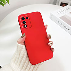 Coque Plastique Rigide Etui Housse Mat YK4 pour Oppo K9S 5G Rouge