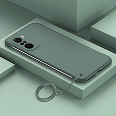 Coque Plastique Rigide Etui Housse Mat YK4 pour Xiaomi Mi 11i 5G Vert Nuit